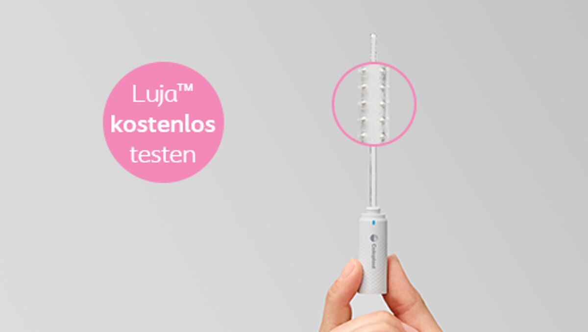 Luja™ – Der Katheter der nächsten Generation. Mehr Öffnungen. Mehr Kontrolle. Mehr für mich.